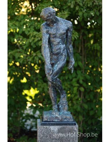 Adam van Rodin 88 cm - bronzen beeld (B55906)