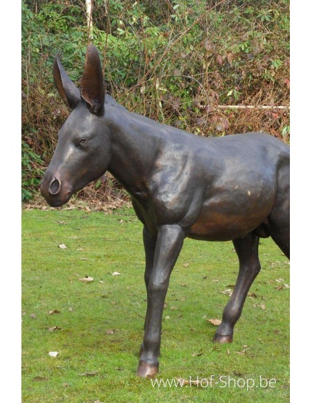 L'âne - statue en bronze (B94312)