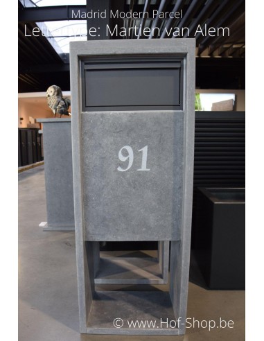 Madrid Modern Parcel met gravure - VASP pakketbus arduin