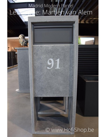 Madrid Modern Parcel met gravure - VASP pakketbus arduin