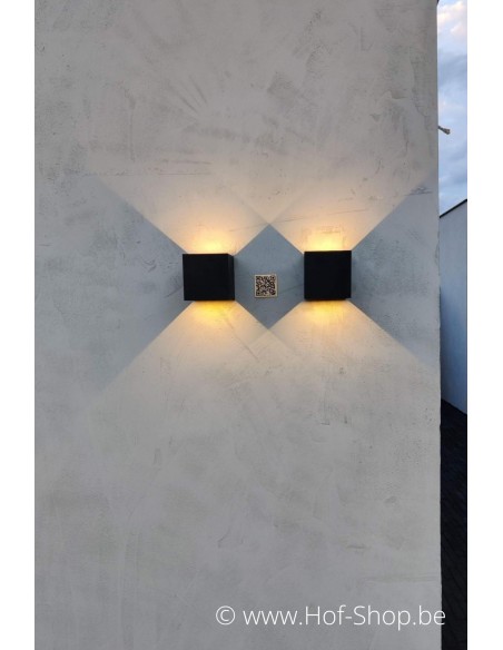Gevelverlichting 'Wall light' zwart - Entrada Range verlichting