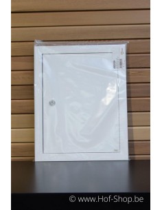 Brievenbusdeur 529/3 Wit 35,2 x 44,2 cm - Albo brievenkastdeur aluminium