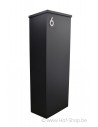 Allux 600 noir Back Door rukolock - boîte à colis