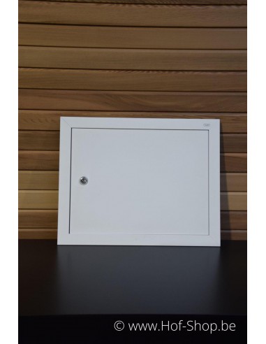Brievenbusdeur 529/3/H Wit 44,2 x 35,2 cm - Albo brievenkastdeur aluminium