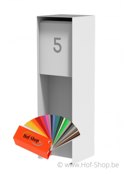 Flyn (RAL de votre choix) - boîte aux lettres aluminium Adezz