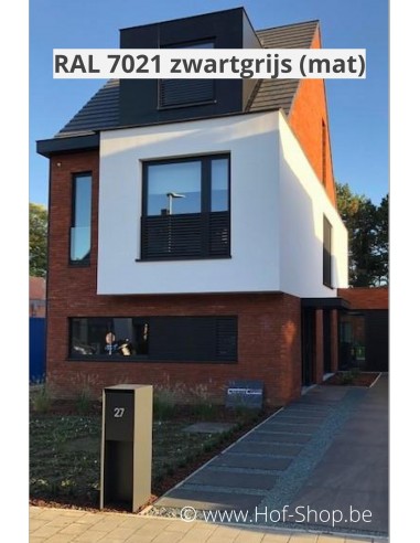 Flyn RAL naar keuze - brievenbus Adezz aluminium