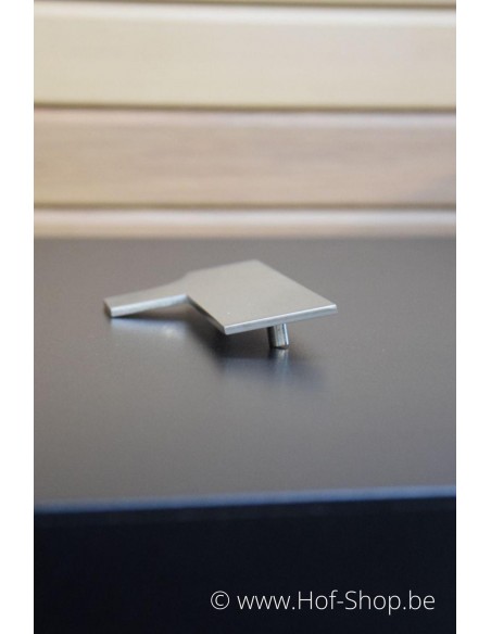 Numéro 1 avec espaceurs Arte - acier inoxydable de 12 cm de haut