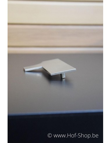 Lettre b avec espaceurs Arte - acier inoxydable de 12 cm de haut