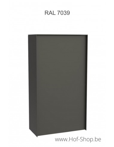 Dropbox Medium Back Door avec une couleur de votre choix - boîte à colis ONZO aluminium