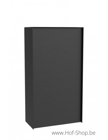 Dropbox Medium Back Door RAL 9005 - boîte à colis ONZO aluminium