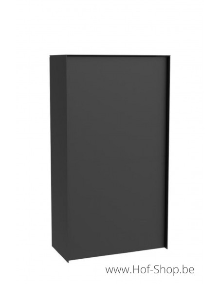 Dropbox Medium Back Door RAL 9005 - boîte à colis ONZO aluminium