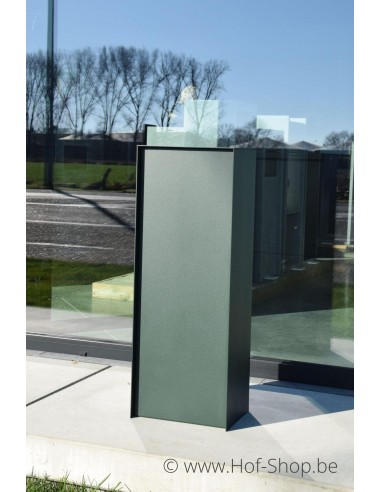 Dropbox Small RAL 6009 Back Door - ONZO boîte à colis aluminium