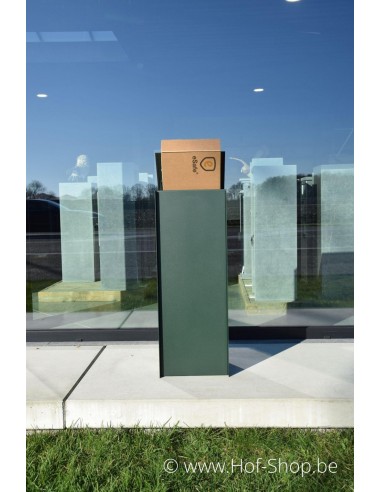 Dropbox Small RAL 6009 Back Door - ONZO boîte à colis aluminium
