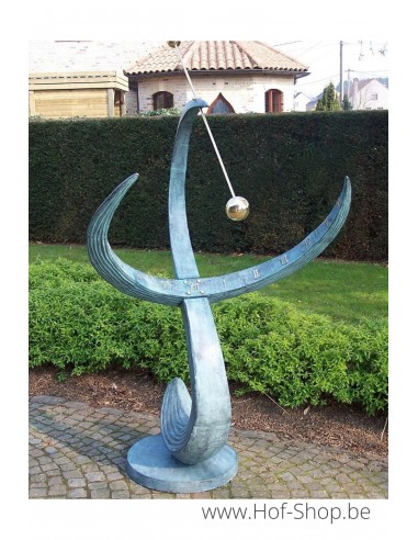 Zonnewijzer - bronzen beeld (GA0387BR-V)