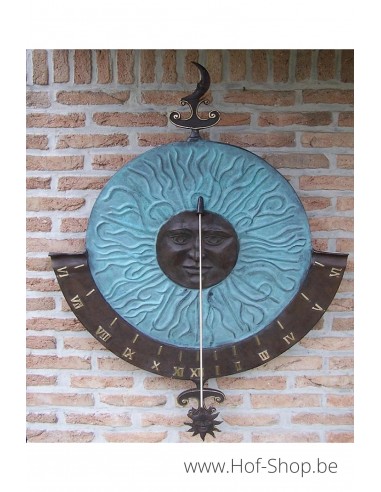 Zonnewijzer - bronzen beeld (HW0728BR-V)