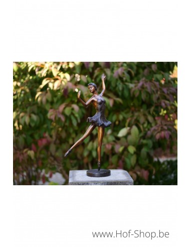 Ballerine - statue en bronze (AN1318BR-B)