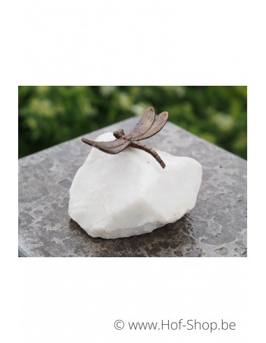 Kleine libelle - bronzen beeld (AN1061BR-B)