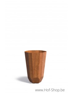 Facet 65 x 100 cm - Plantenbak in cortenstaal