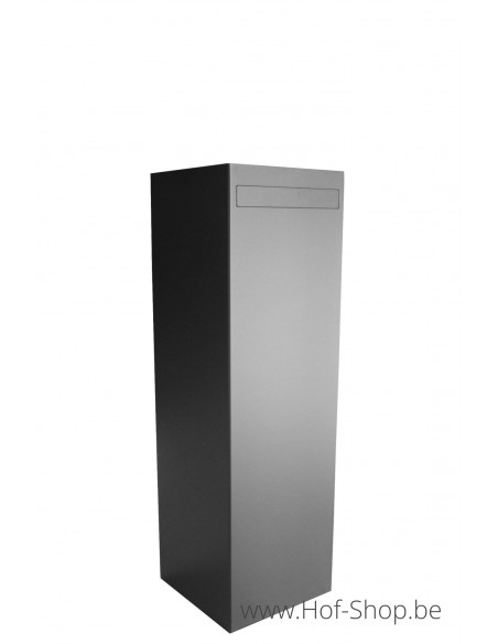 Pilast klein - Larob brievenbus aluminium