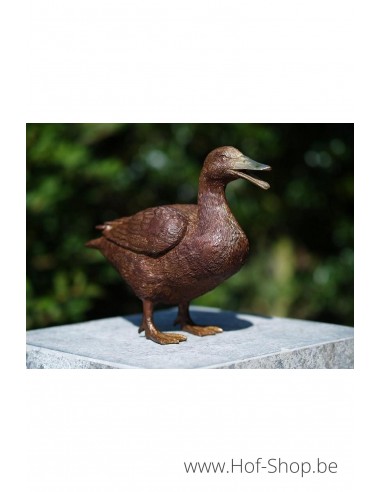 Canard  - statue en bronze (AN1115BR-B)
