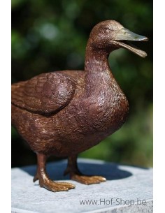 Canard  - statue en bronze (AN1115BR-B)