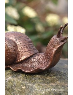 Petit Escargot - statue en bronze (AN1127BR-B)
