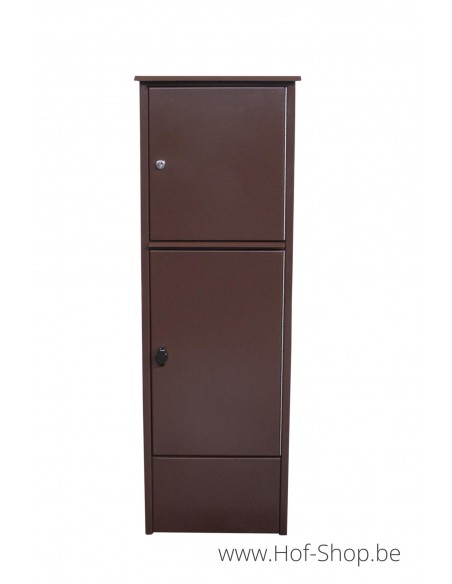 Pilaro avec parcelbox - Boîte  à colis aluminium Larob
