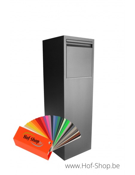 Drop-it Box - Larob pakketbus aluminium