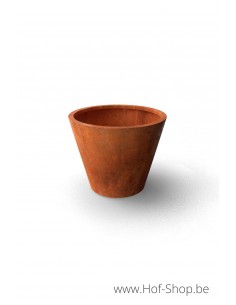 Conica 100 x 80 cm - Plantenbak Geroba in cortenstaal