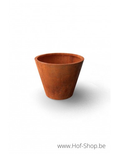Conica 100 x 80 cm - Plantenbak Geroba in cortenstaal