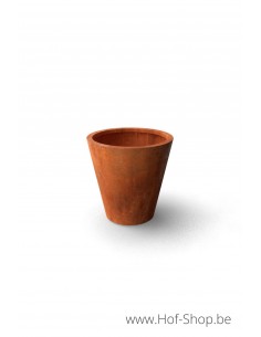 Conica 80 x 80 cm - Plantenbak Geroba in cortenstaal