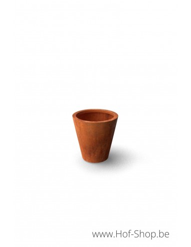 Conica 50 x 50 cm - Plantenbak Geroba in cortenstaal