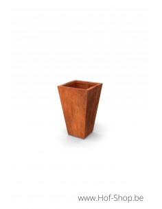 Vaso 50 x 50 x 80 cm - Plantenbak Geroba in cortenstaal