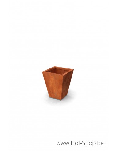 Vaso 50 x 50 x 60 cm - Plantenbak Geroba in cortenstaal