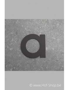 Letter A - zwart 8 cm hoog