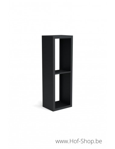 Beltza Dividi 50 x 38,5 x 150 cm - Houtopslag Geroba zwart (BELTZADS11)