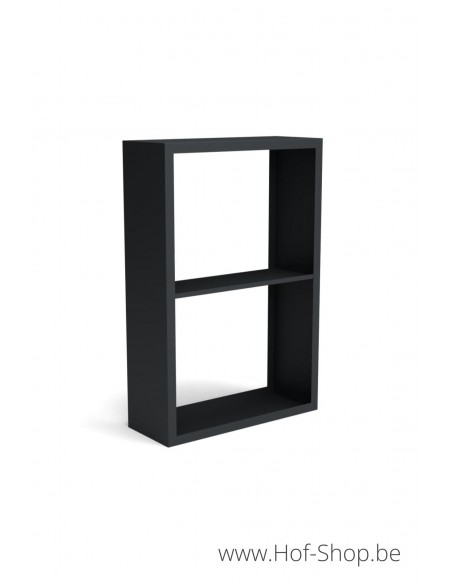 Beltza Dividi 100 x 38,5 x 150 cm - Rack à Buches noir (BELTZADS31)
