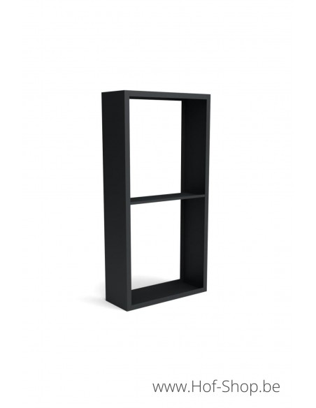 Beltza Dividi 100 x 38,5 x 200 cm - Rack à Buches noir (BELTZADS51)