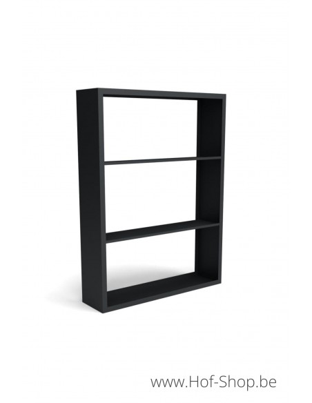 Beltza Dividi 150 x 38,5 x 200 cm - Houtopslag Geroba zwart (BELTZADS61)
