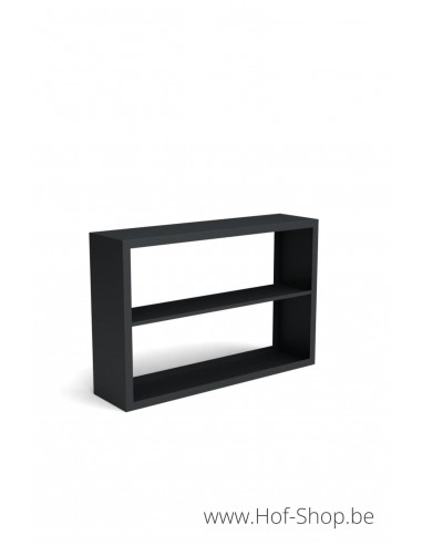 Beltza Dividi 150 x 38,5 x 100 cm - Rack à Buches noir (BELTZADS81)