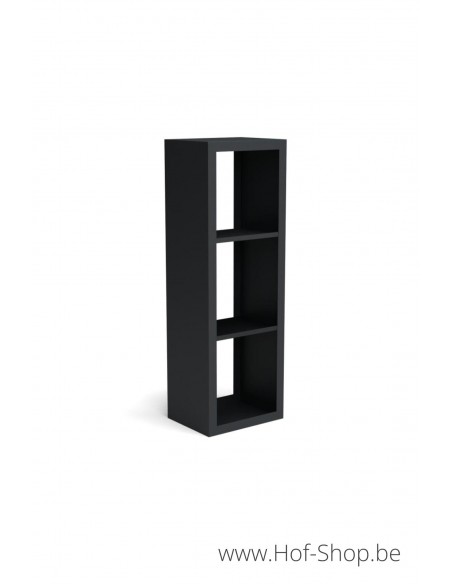 Beltza Dividi 50 x 38,5 x 150 cm - Rack à Buches noir (BELTZADS12)