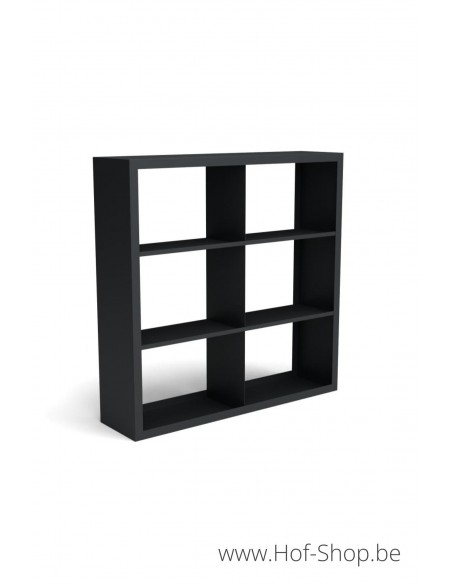 Beltza Dividi 150 x 38,5 x 150 cm - Rack à Buches noir (BELTZADS42)