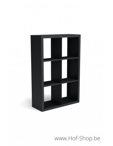 Beltza Dividi 100 x 38,5 x 150 cm - Houtopslag Geroba zwart (BELTZADS33)