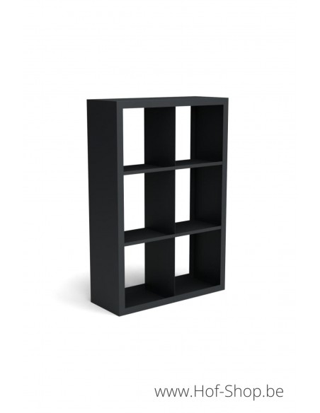 Beltza Dividi 100 x 38,5 x 150 cm - Rack à Buches noir (BELTZADS33)