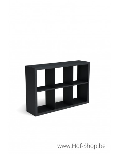 Beltza Dividi 150 x 38,5 x 100 cm - Houtopslag Geroba zwart (BELTZADS83)