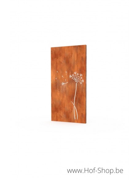Gerofence Blowball 100 x 5 x 180 cm - Clôtures en acier Corten Geroba