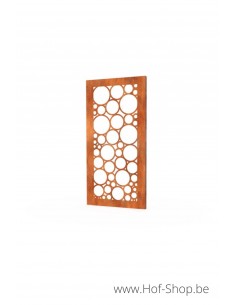 Gerofence Bubbles 100 x 5 x 180 cm - Clôtures en acier Corten Geroba