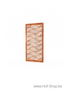 Gerofence Waves 100 x 5 x 180 cm - Schutting Geroba in cortenstaal