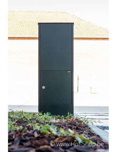Allux 600 noir Back Door rukolock - boîte à colis