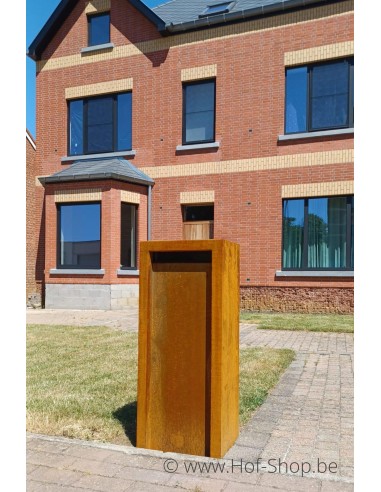 Litru - Geroba boîte aux lettres en acier corten